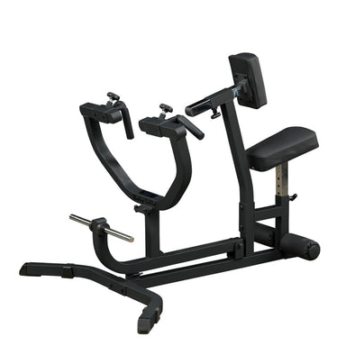 Body-Solid Seated Row Machine GSRM40B with white background 
