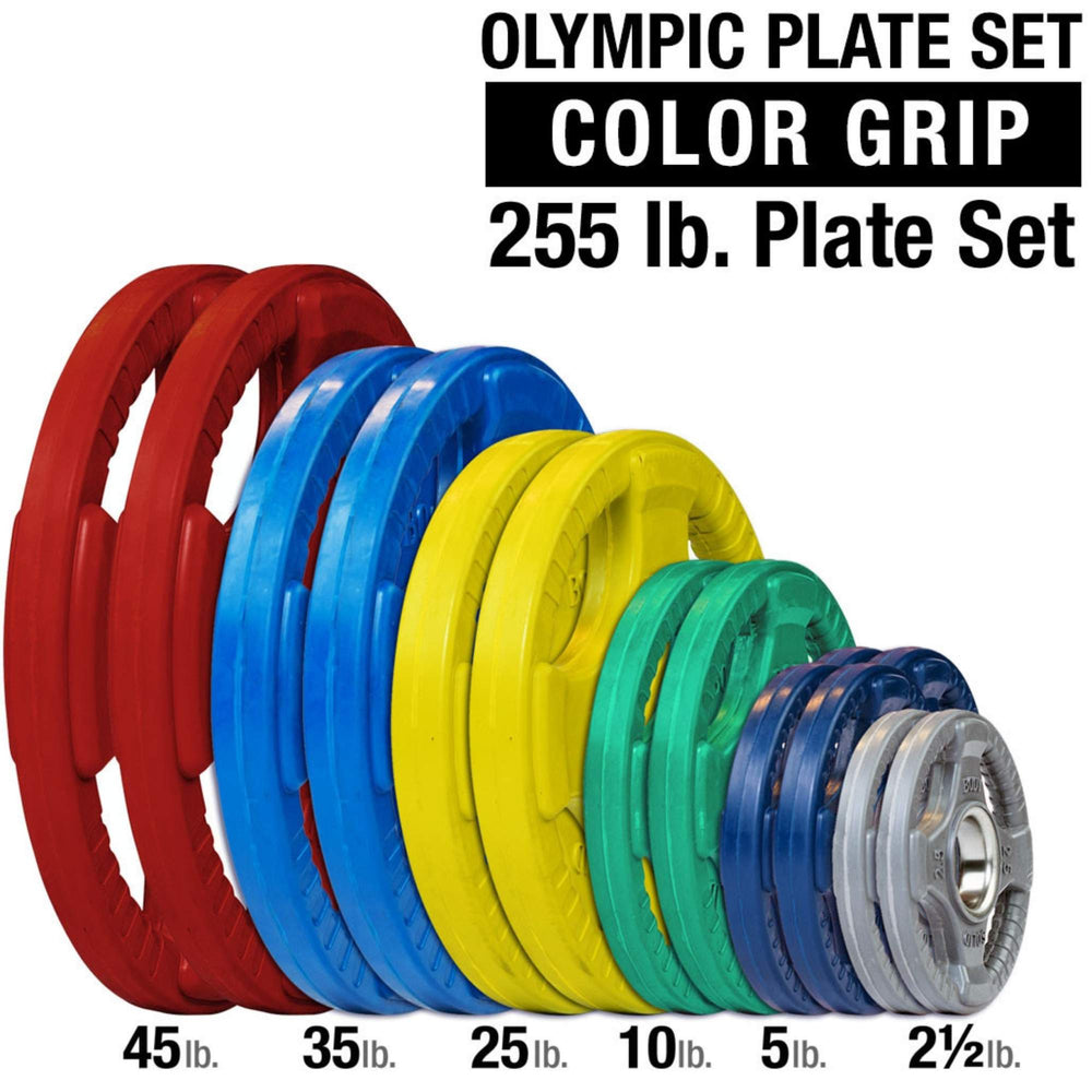 Body-Solid Tools ORC Rubber Color Grip 2" Olympic Plates ORCT255