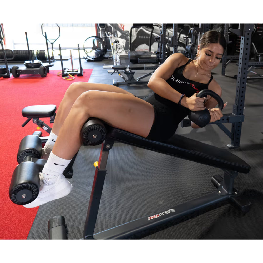 BodyKore Adjustable Decline Bench G205