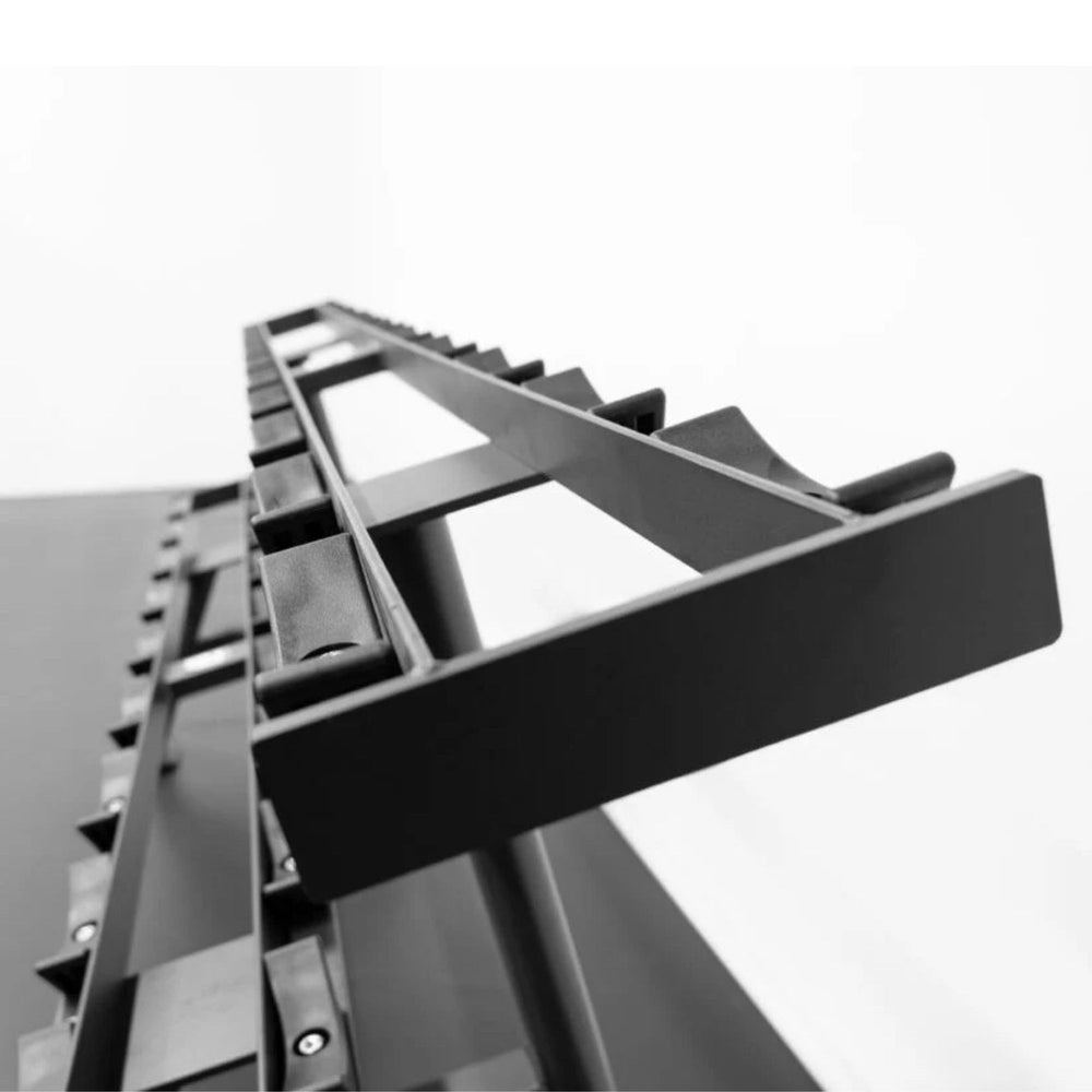 BodyKore Dumbbell Rack G231 Holds 10 Pairs of Dumbbells Urethane Saddles