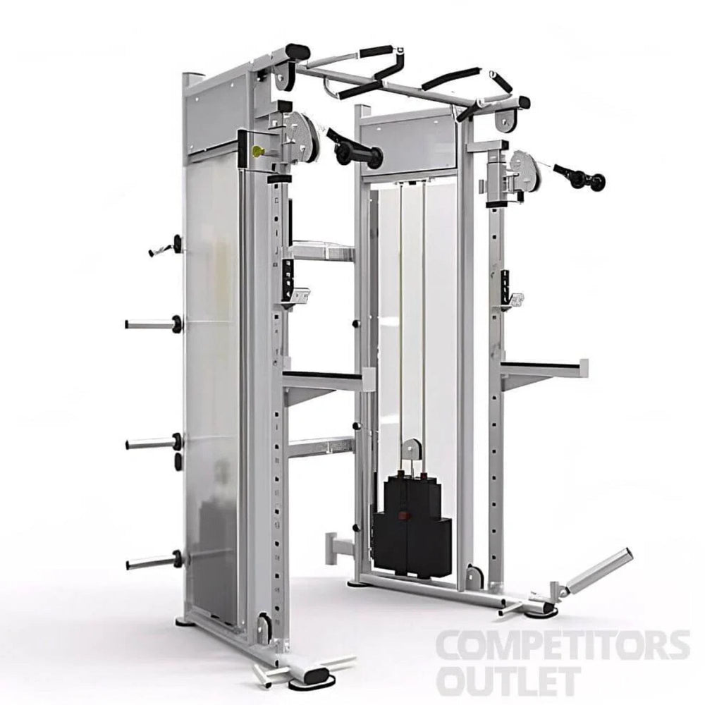 BodyKore Dynamic Trainer MX1161EX-silver-side-front-view