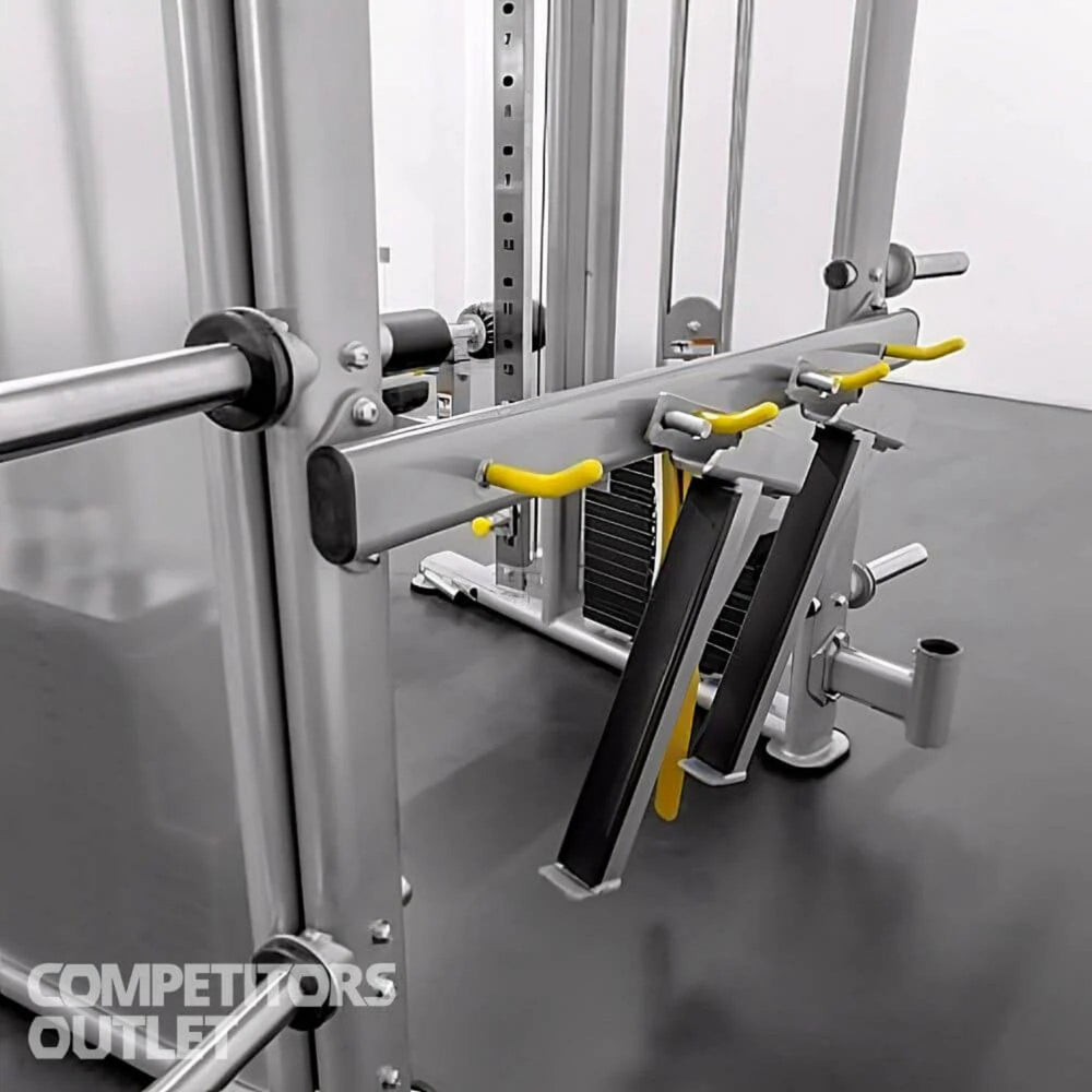 BodyKore Dynamic Trainer MX1161EX silver-details-accesories-racks-with-safeties