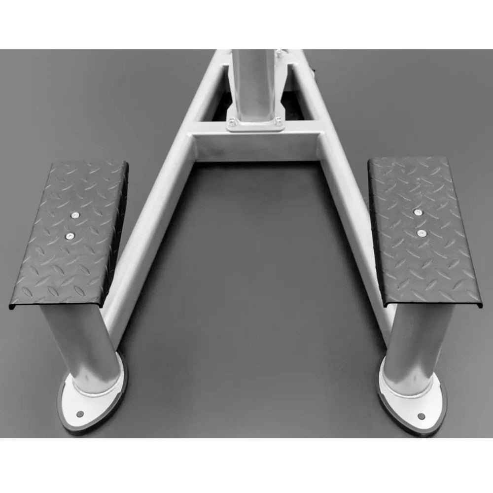 BodyKore Elite Series Vertical Knee Raise CF2107 Rubber Molded Foot Plates Ease Entry and Exit