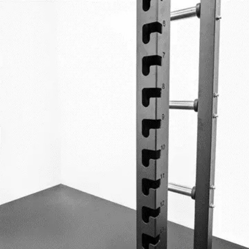 BodyKore Foundation Series - Squat Cage G703 adjustable heights for j hooks