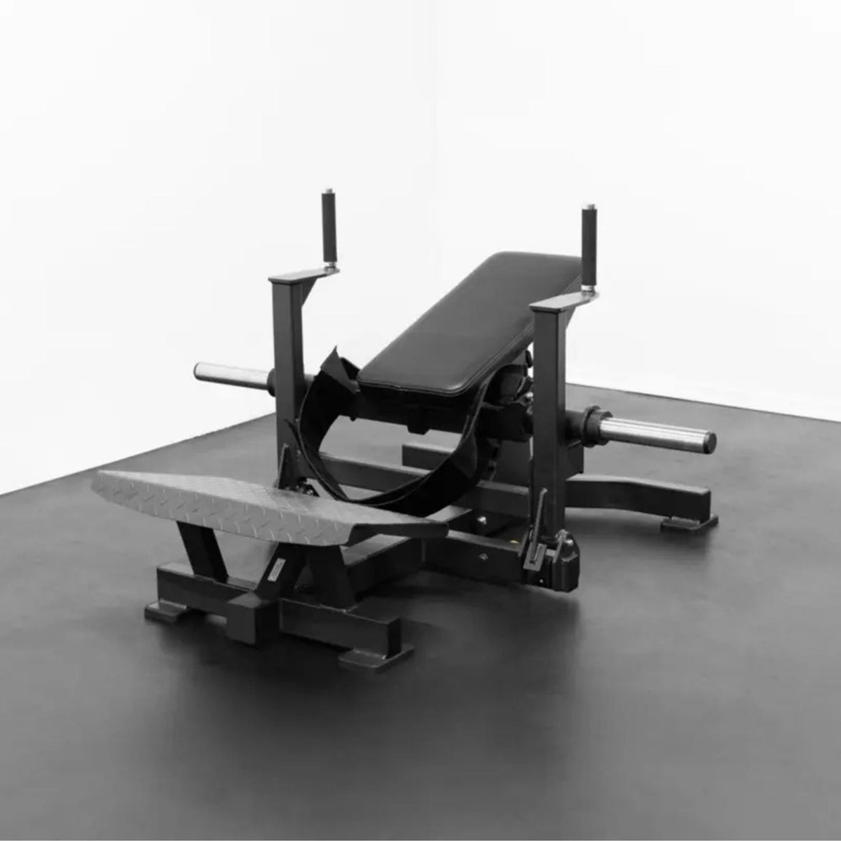 BodyKore Hip Thrust/Glute Builder Plate Loaded FL1844 Right View With Background