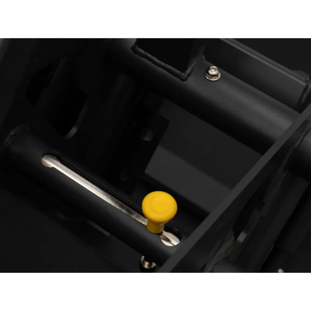 BodyKore Isolateral Leg Press FL1801 close view Pull pin guide rod
