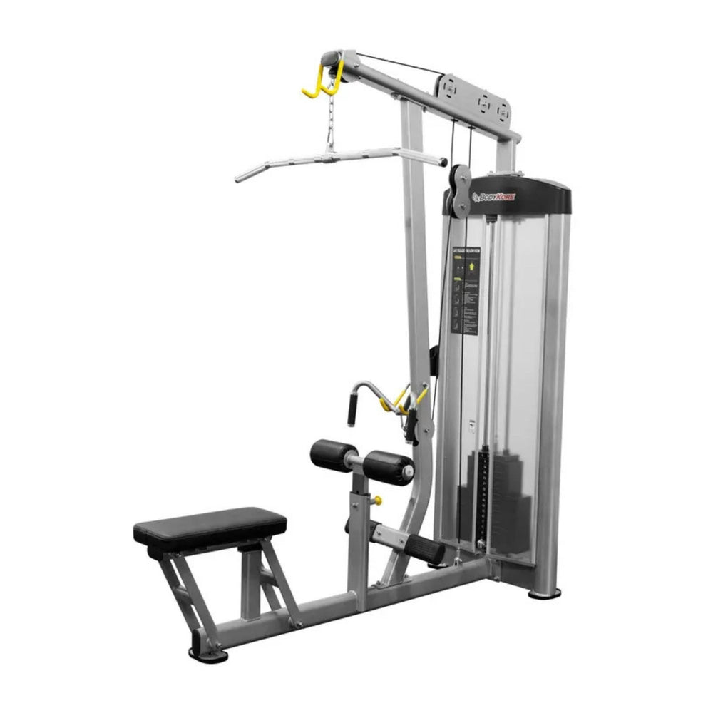 BodyKore Isolation Series Lat Pulldown/Low Row GR638 Left View With Background