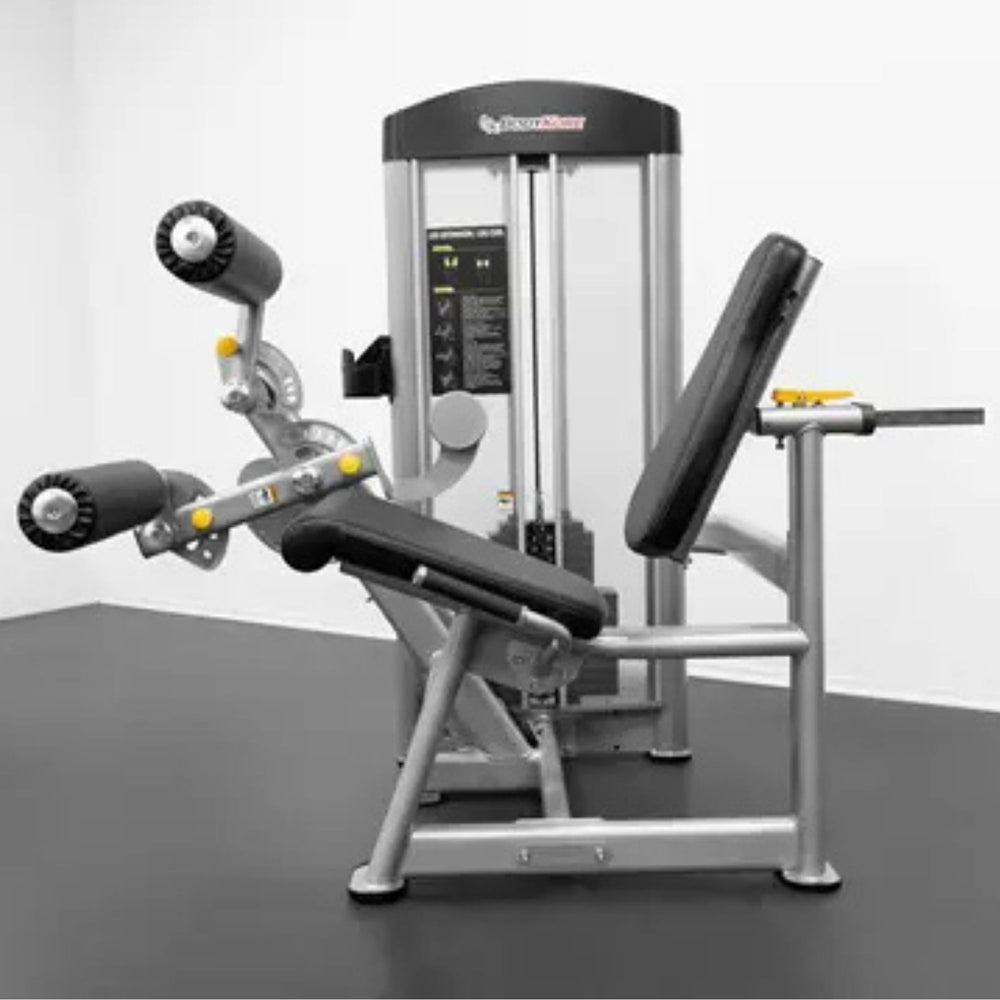 BodyKore Isolation Series Leg Curl/Extension GR639 Angled Pads and Ideal Pivot Locations 