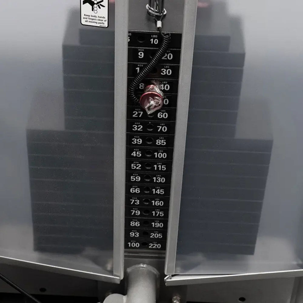 BodyKore Isolation Series Prone Leg Curl GR608 220lb weight stack