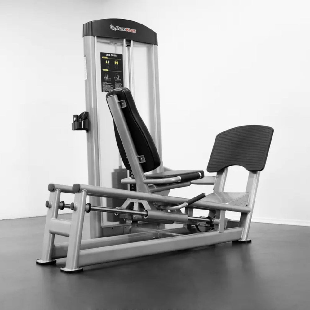 BodyKore Isolation Series Seated Leg Press GR614 14-Gauge Machine
Welded Frame Right View With Background