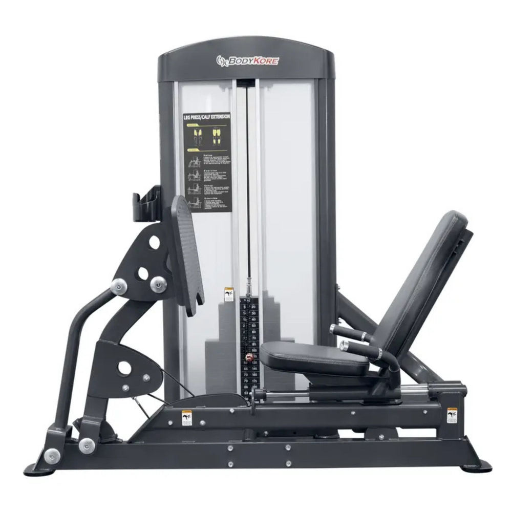 BodyKore Leg Press/Calf Extension GR631  Front View 2