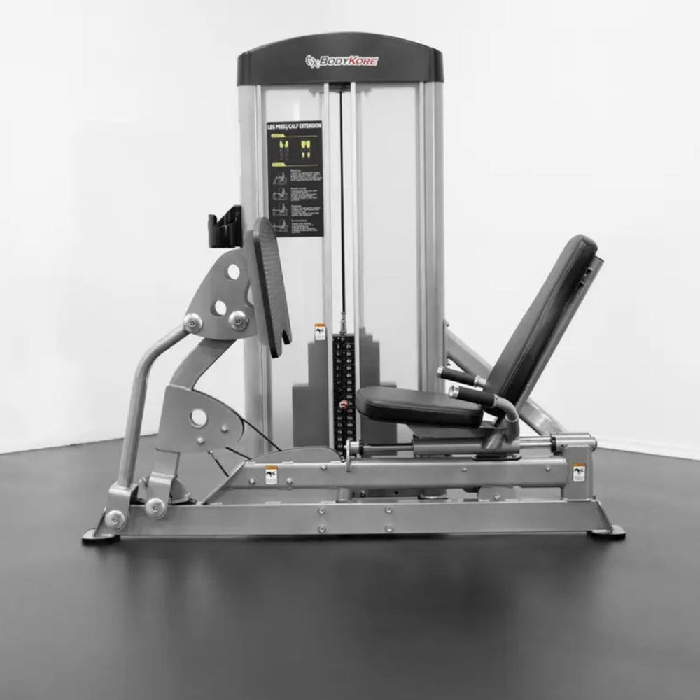 BodyKore Leg Press/Calf Extension GR631  Front View With Background