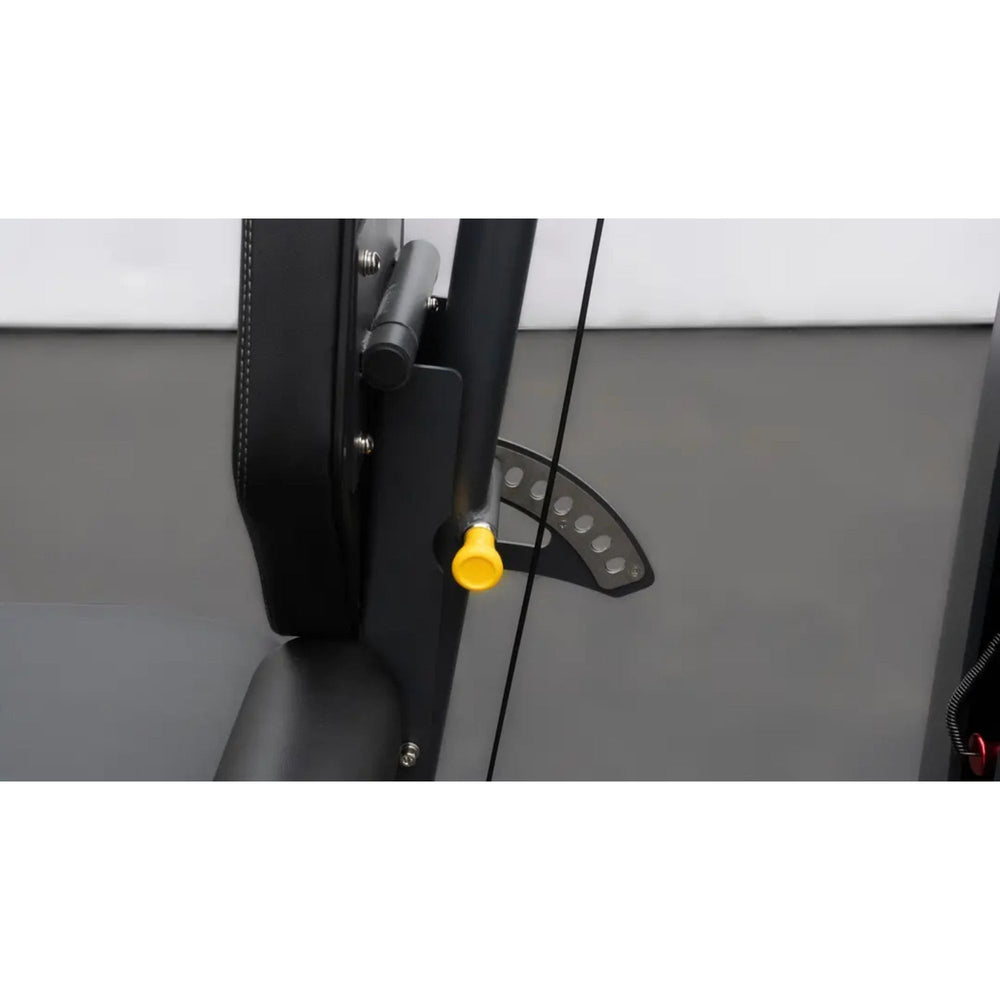 BodyKore Multi-Gym Chest Press/Lat Pull Down MTI4201 Back Pad has 7 Adjustments