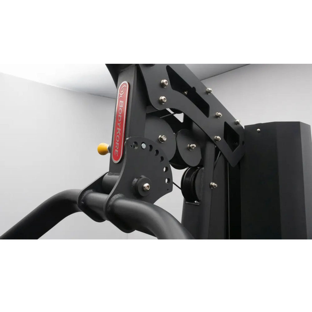 BodyKore Multi-Gym Chest Press/Lat Pull Down MTI4201 Chest Press Has 7 Adjustments