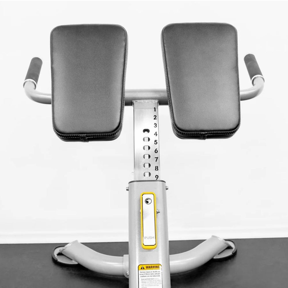 BodyKore Multi Hyper Extension CF2104 Double Stitched Pads silver