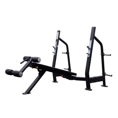 BodyKore Olympic Decline Bench Signature Series G253 left front view