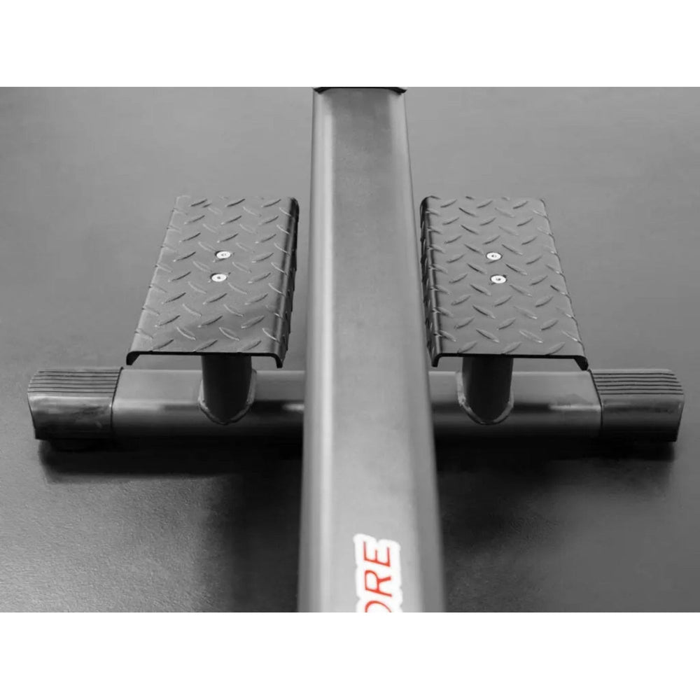 BodyKore Signature Series T Bar Row G273 Dual Diamond Plated Footplates for Stability