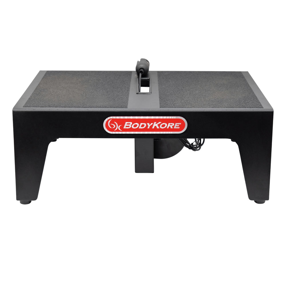 BodyKore Squat Box Belt Squat Platform MX1182 Anti-Slip Padding
