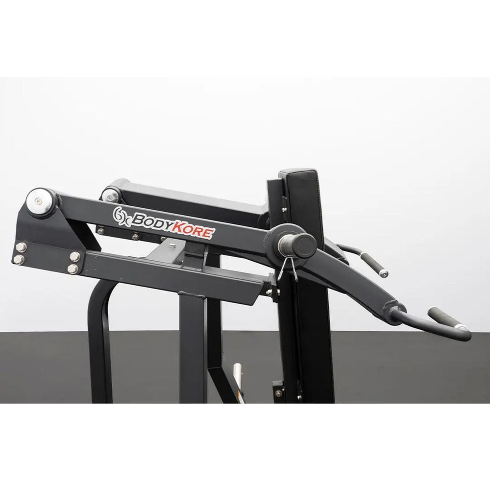 BodyKore Stacked Series Plate Loaded Shoulder Press  GR803
Electrostatic Powder Coat Finish