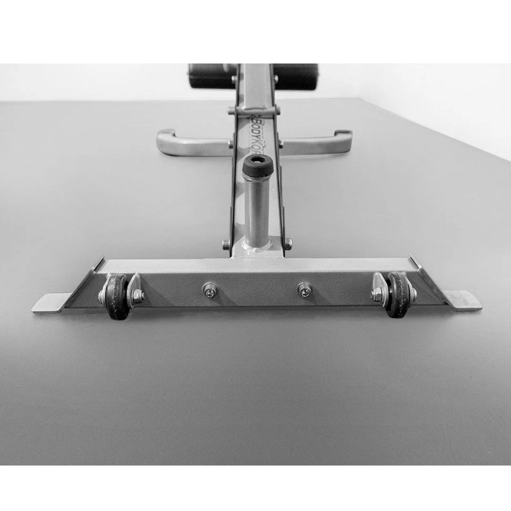 BodyKore Universal FID Bench MX1169 Base-Mounted Wheels 
