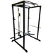 Diamond Fitness Power Rack with Lat Pulley System WR400 Angle View