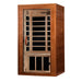 Dynamic Avila 1-2 Person Ultra Low EMF FAR Infrared Sauna DYN-6103-01 Elite Front Right View