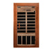 Dynamic Avila 1-2 Person Ultra Low EMF FAR Infrared Sauna DYN-6103-01 Elite Front View 