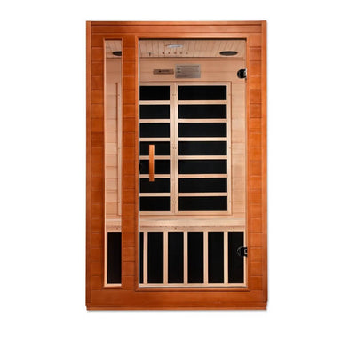 Dynamic Cardoba 2 Person Low EMF FAR Infrared Sauna DYN-6203-01 Front View 