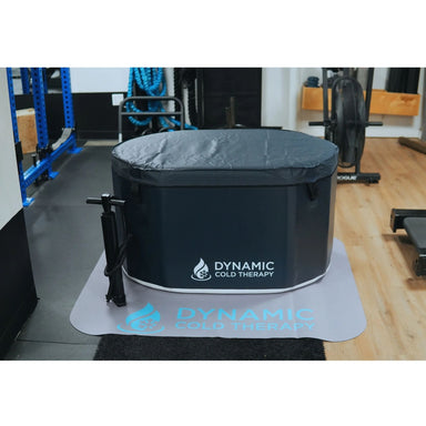 Dynamic Cold Therapy Cold Plunge DCT-IO-052 in a gym setting.