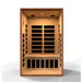 Dynamic Cordoba Elite 2-person Infrared Sauna DYN-6203-01 ELITE Interior Layout