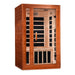 Dynamic Cordoba Elite 2-person Ultra Low EMF FAR Infrared Sauna DYN-6203-01 Elite Front Right View