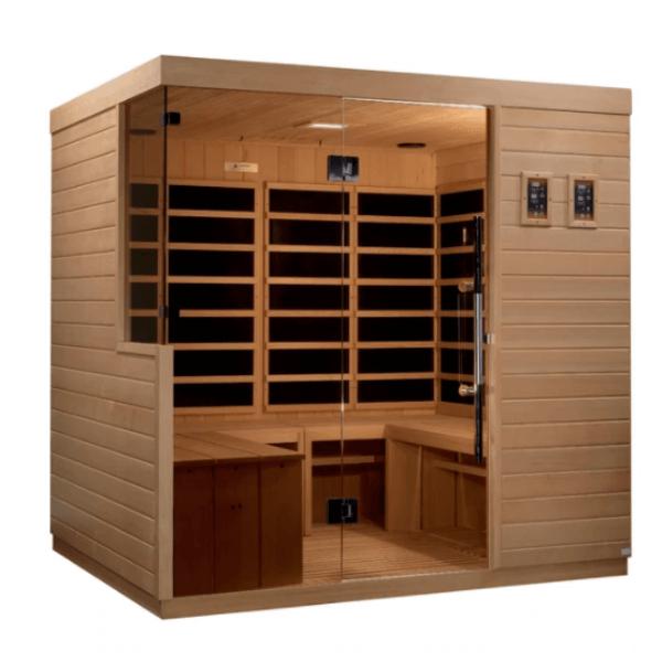 Dynamic La Sagrada 6 Person Ultra Low EMF FAR Infrared Sauna DYN-5860-01