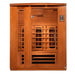 Dynamic Lugano 3-Person Full Spectrum Near Zero EMF FAR Infrared Sauna DYN-6336-03 FS	Front View 
