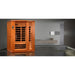 Dynamic Lugano 3 Person Low EMF FAR Infrared Sauna DYN-6336-02  Front View Indoor 