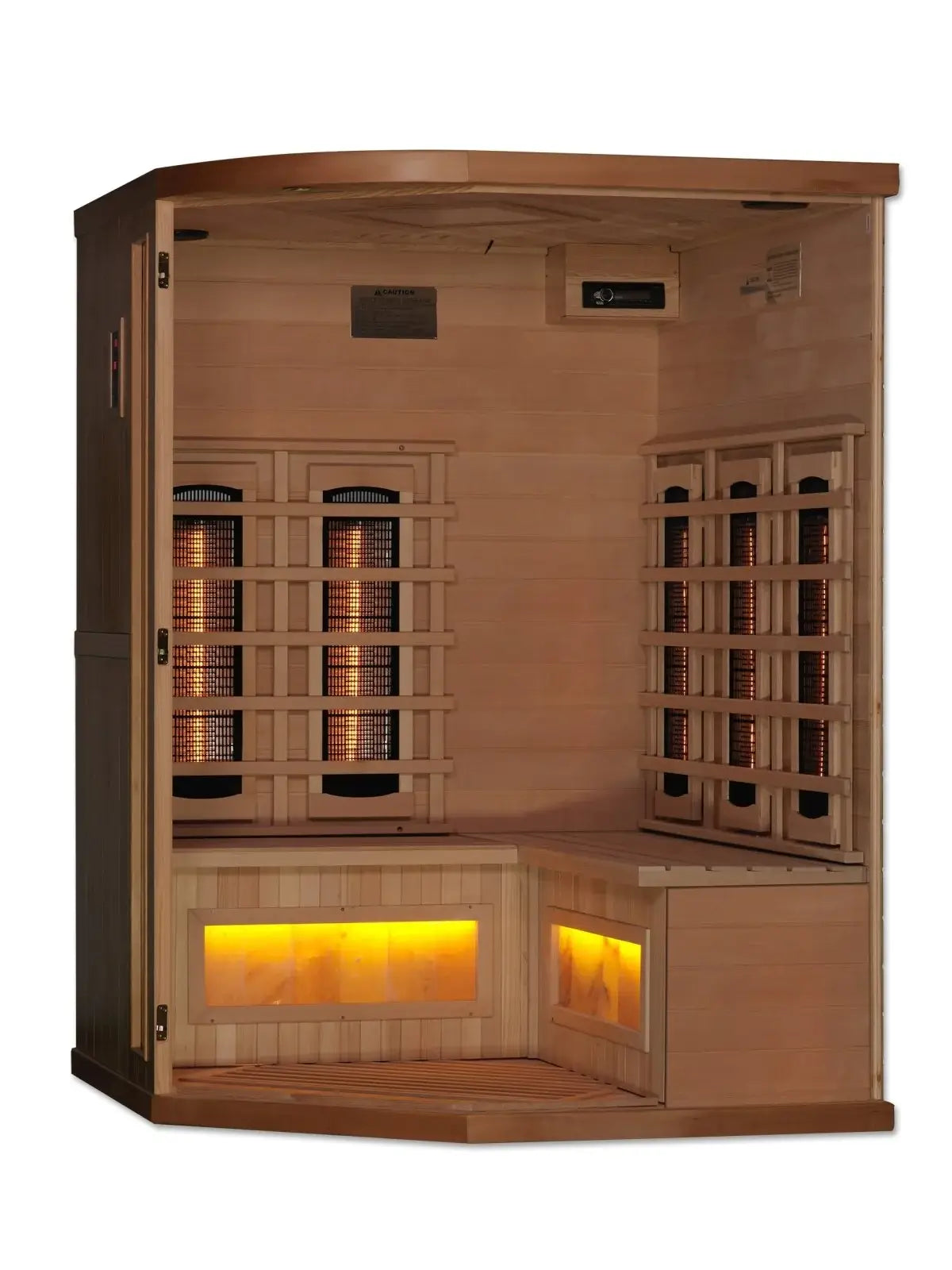 GDI-8035-02 Infrared Sauna Open Interior