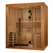 Golden Designs 2025 Updated "Copenhagen Edition" 3 Person Traditional Sauna GDI‐7389‐02	Front Right View
