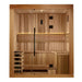 Golden Designs 2025 Updated "Copenhagen Edition" 3 Person Traditional Sauna GDI‐7389‐02	Front View 
