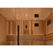 Golden Designs 2025 Updated "Copenhagen Edition" 3 Person Traditional Sauna GDI‐7389‐02	Interior
