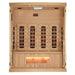 Golden Designs 4-Person Full Spectrum PureTech™ Near Zero EMF FAR Infrared Sauna with Himalayan Salt Bar GDI-8040-03	Interior
