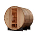 Golden Designs "Arosa" 4 Person Barrel Traditional Sauna GDI-B004-01	Front View 1
