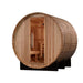 Golden Designs "Arosa" 4 Person Barrel Traditional Sauna GDI-B004-01	Front View 
