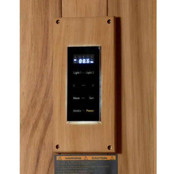 Golden Designs "Forssa Edition" 3 Person Indoor Traditional Sauna GDI-7203-01	Control Panel
