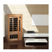 Golden Designs "Geneva Elite" 1-2-person PureTech Near Zero Far Infrared Sauna, GDI-6106-01 Elite at the Home