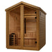 Golden Designs Kaarina 6 Person Outdoor Traditional Sauna GDI-8506-01	Front Left View 1
