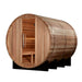 Golden Designs "Klosters" 6 Person Barrel Traditional Sauna GDI-B006-01	Front View 
