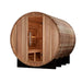 Golden Designs "Klosters" 6 Person Barrel Traditional Sauna GDI-B006-01	Front View 1
