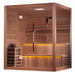 Golden Designs "Kuusamo Edition" 6 Person Indoor Traditional Sauna GDI-7206-01  Front Right View 
