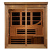 Golden Designs Monaco Limited Edition 6-person PureTech™ Near Zero EMF FAR Infrared Sauna GDI-6996-02	Front View 
