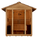 Golden Designs "Vorarlberg" 5 Person Traditional Outdoor Sauna GDI‐8105‐01	Front View 
