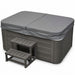 Luxury Spas Allure 3-Person Hot Tub WS-7011 hot tub with fitted cover and steps
